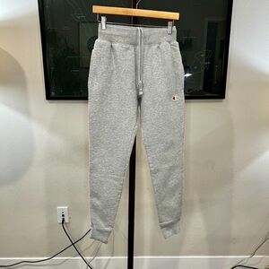 Champion - Reverse Weave Joggers Small - Heathered Grey
